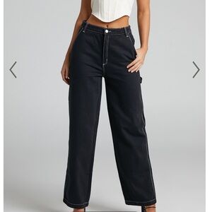 Abrand Jeans Carrie Cargo black Jean